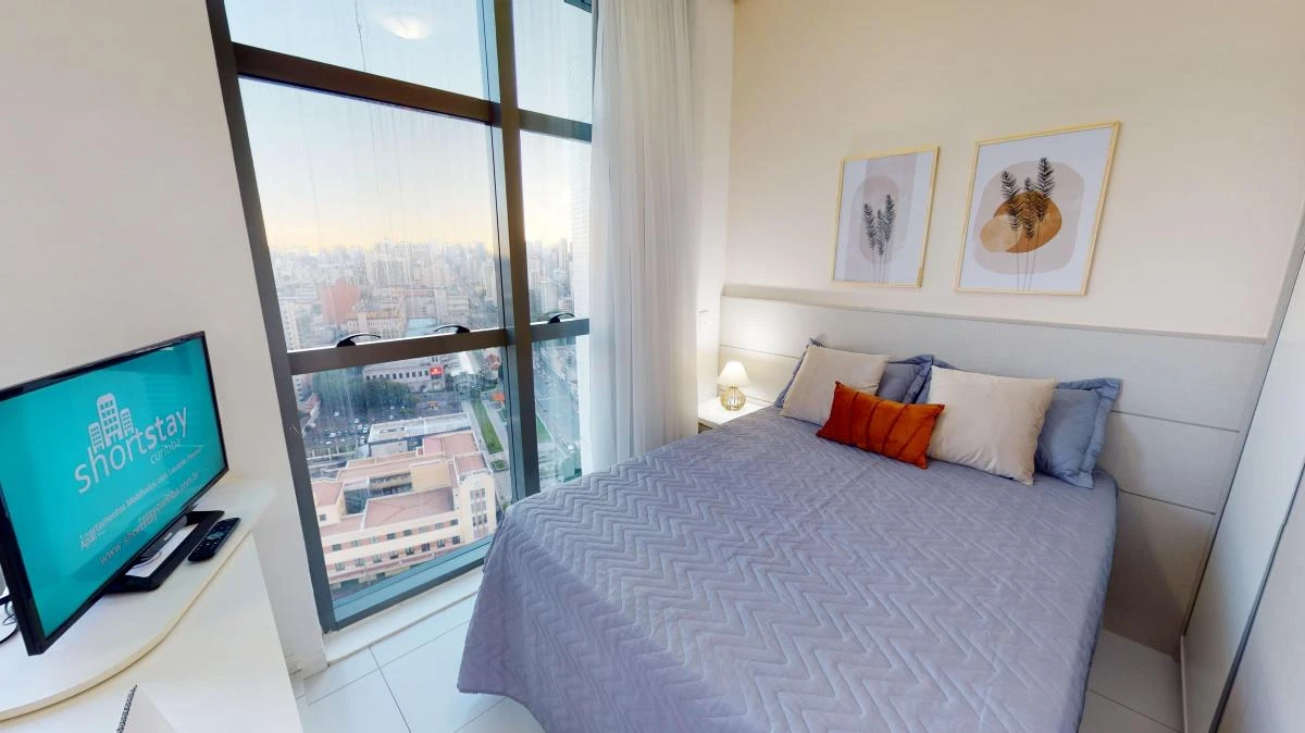 1 quarto e espaço de home office: apartamento de 25 m² — photo 17