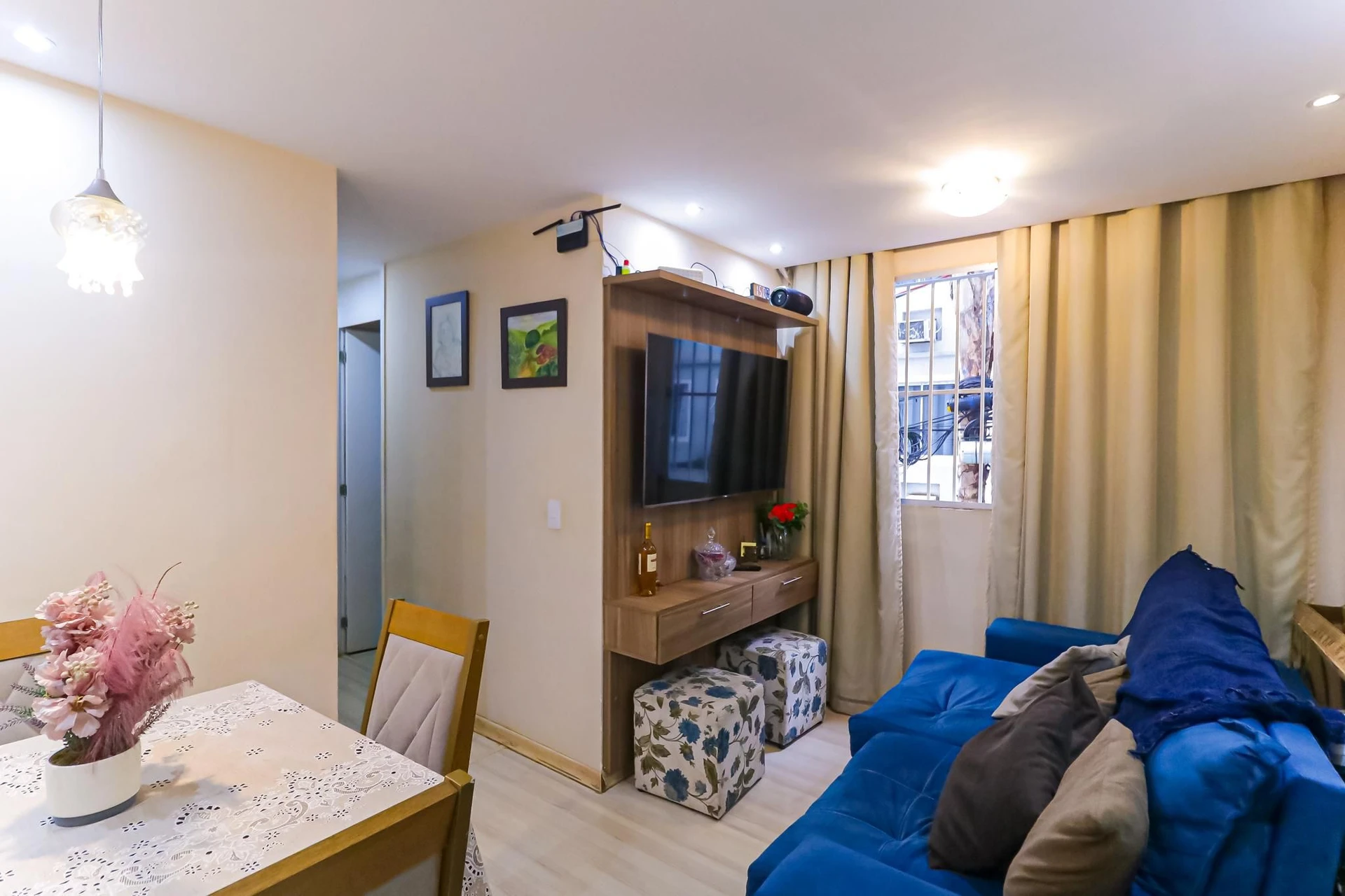Furnished apartment, 43 m², with a mountain view — photo 10