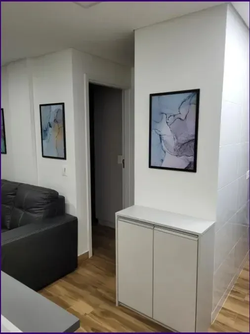 Furnished 1-bedroom apartment with gas open kitchen — photo 12