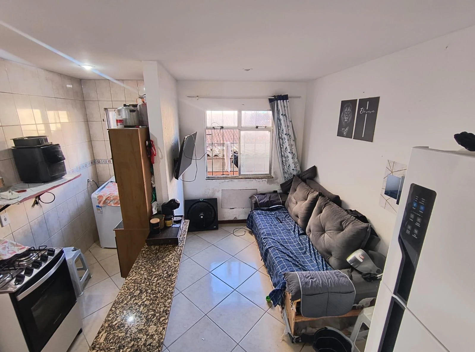 Furnished apartment, 60 m², with a washing machine — photo 9