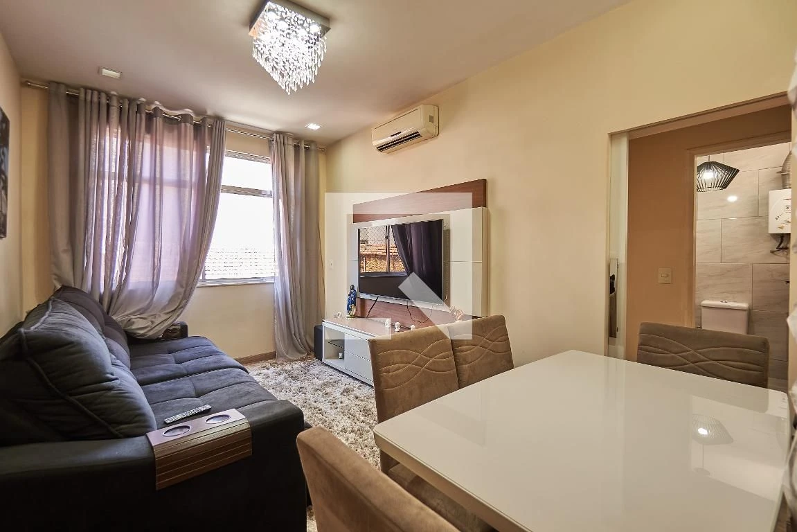 Furnished 2-bedroom apartment with a gas kitchen