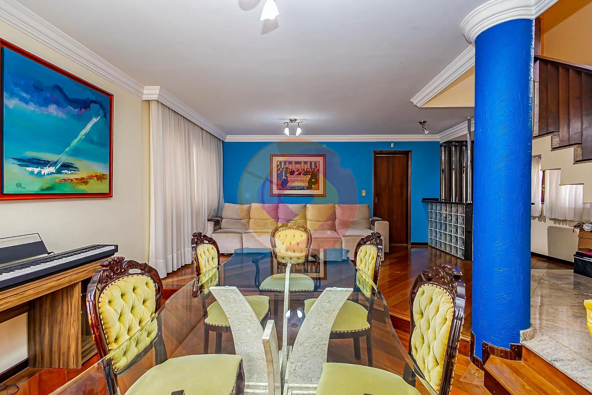 3-bedroom house with a washing machine in Curitiba — photo 14