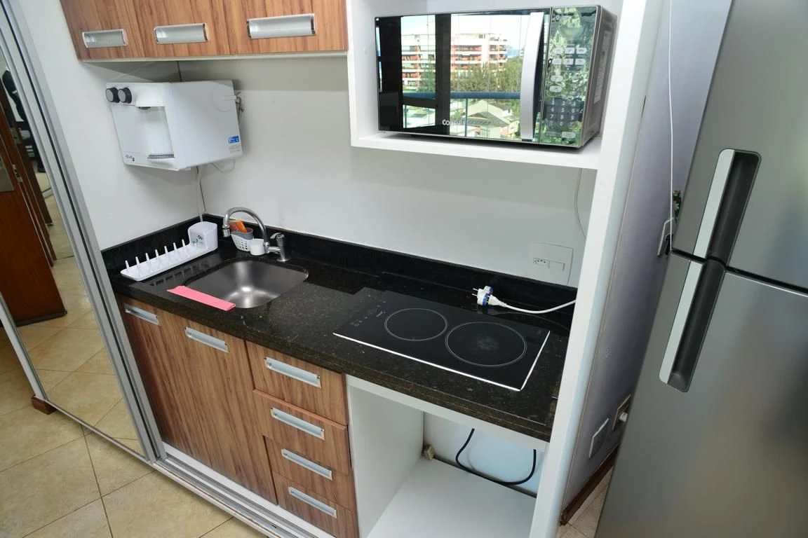 Apartamento mobiliado com 1 quarto em suíte e varanda — photo 9