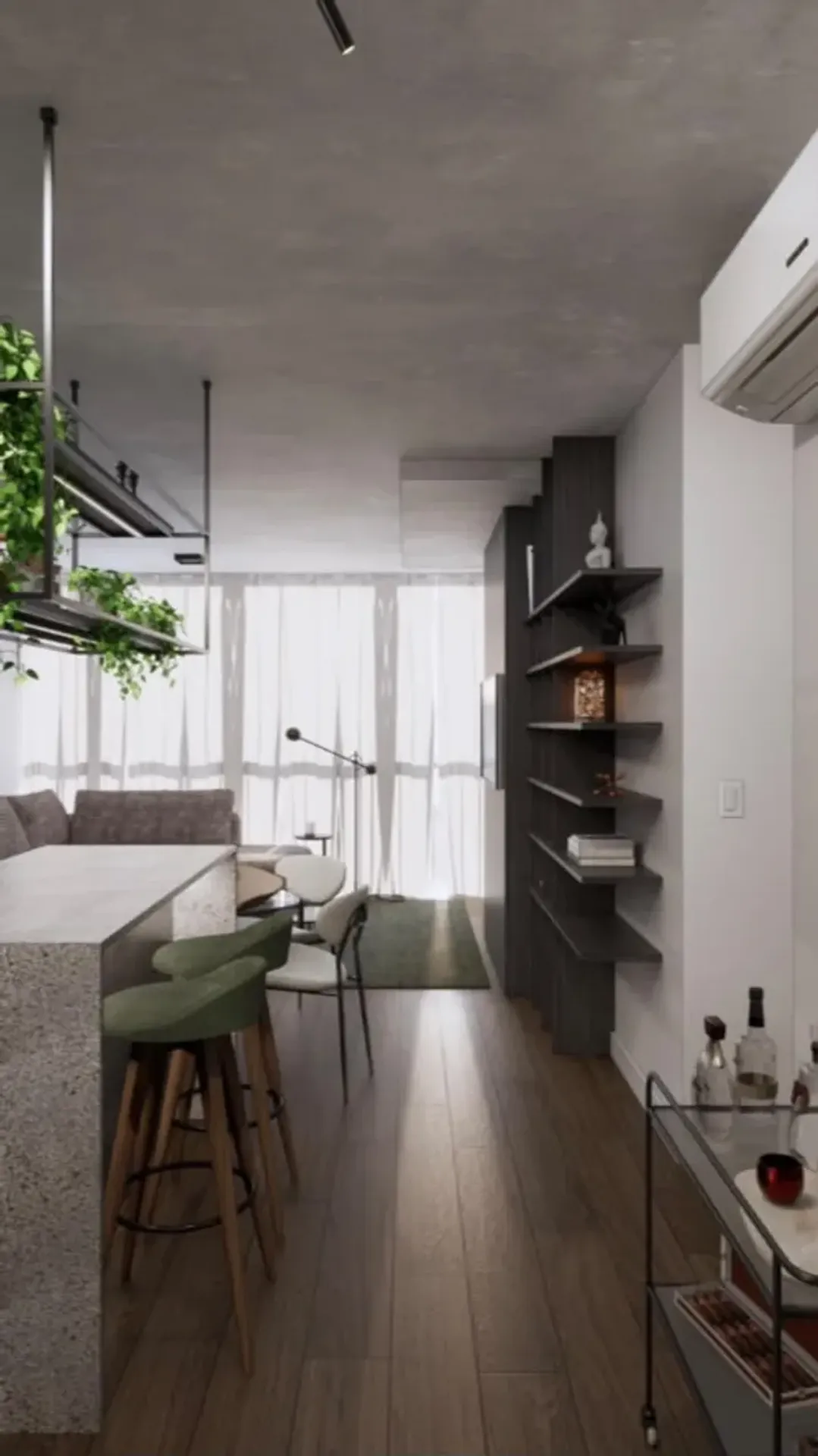 2 quartos e janelas do piso ao teto: apartamento de 84 m² — photo 19