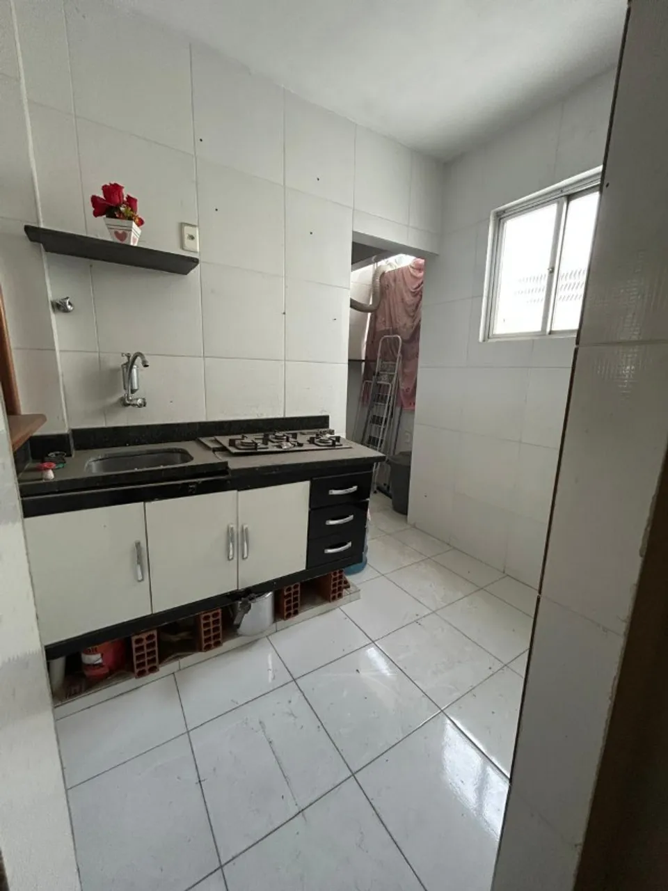 Apartamento de 2 quartos, 50 m² com cozinha a gás