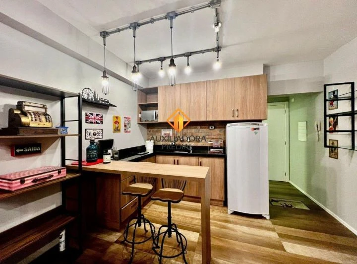 Furnished 31 m² studio with open-plan kitchen — photo 8