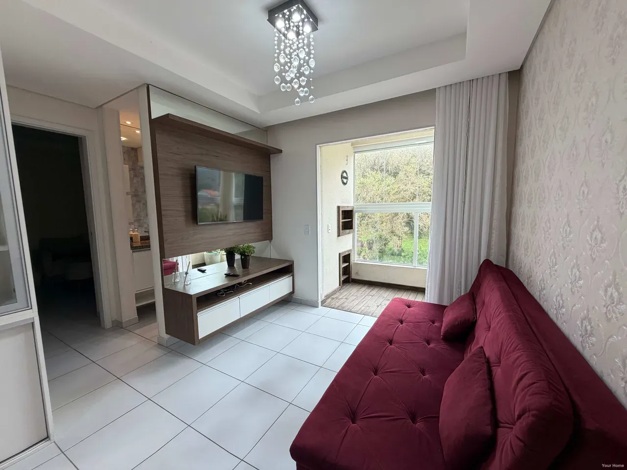2-bedroom apartment in a building with a pool — photo 9