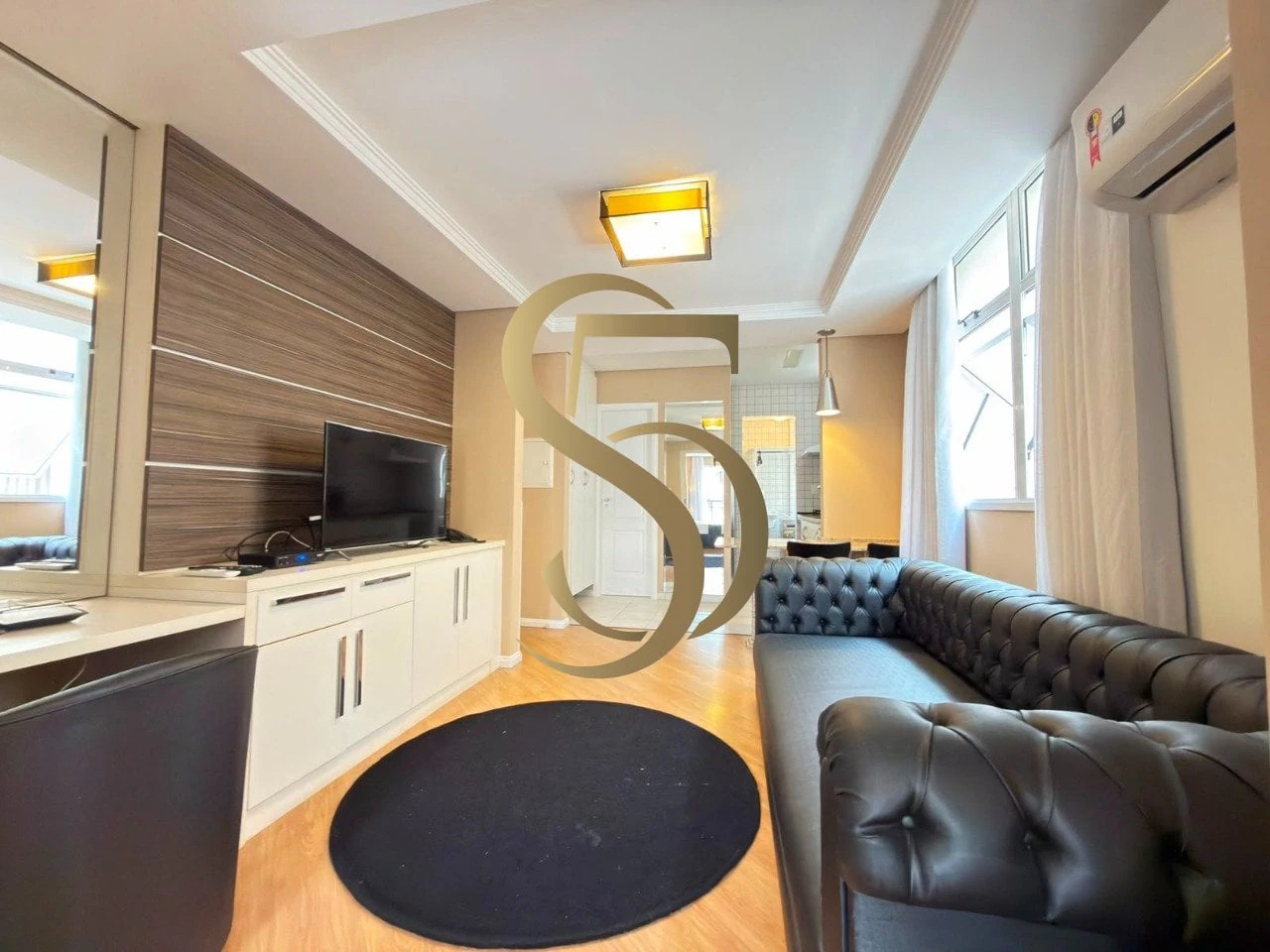 One-bedroom apartment with a home office in Curitiba — photo 6