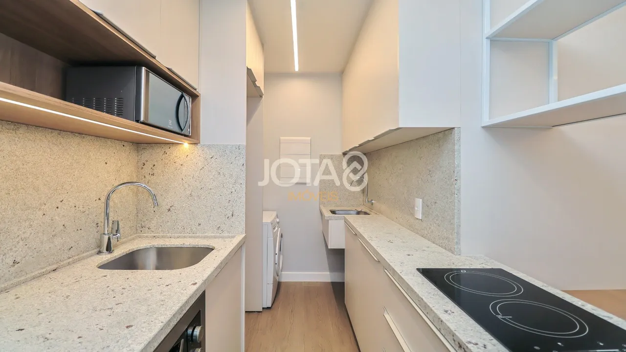 85 m² apartment with 1 bedroom and an open-plan kitchen — photo 13