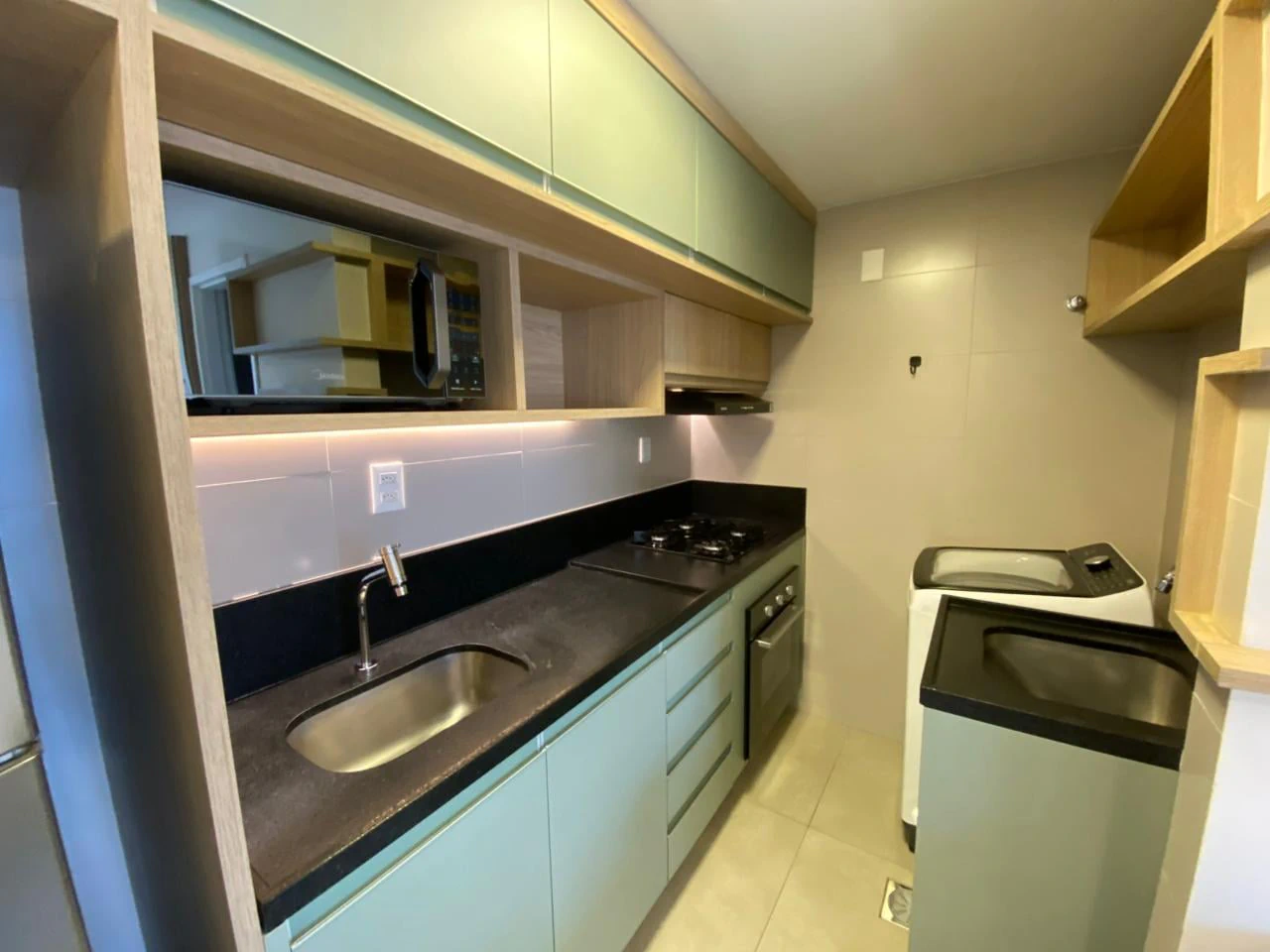 Apartamento mobiliado de 49 m² com cozinha americana — photo 3
