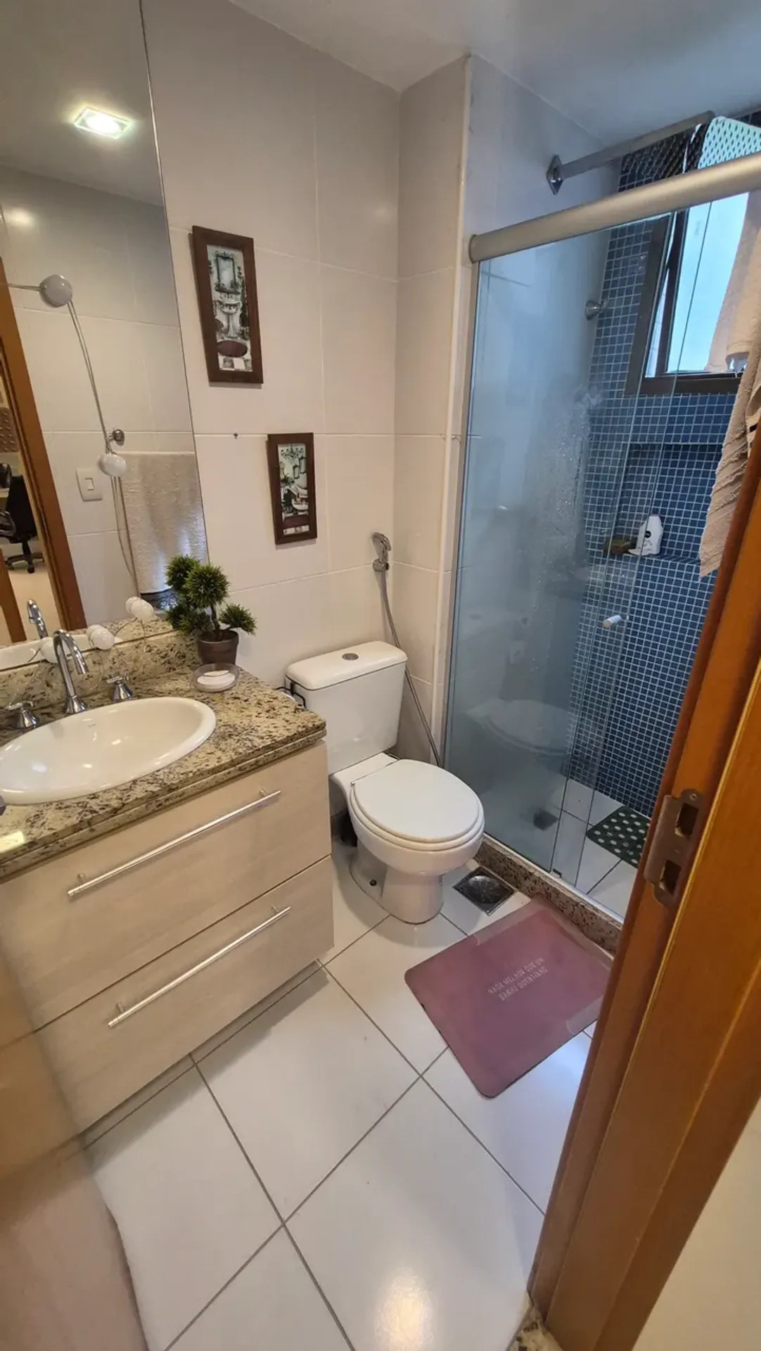 87 m² apartment with a washing machine and a private BBQ — photo 14