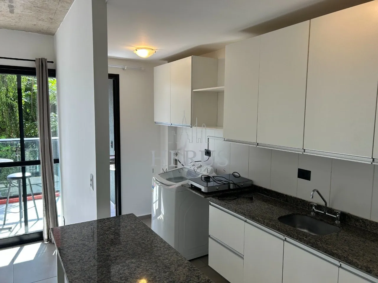 Apartamento de 1 quarto com varanda e churrasqueira — photo 5