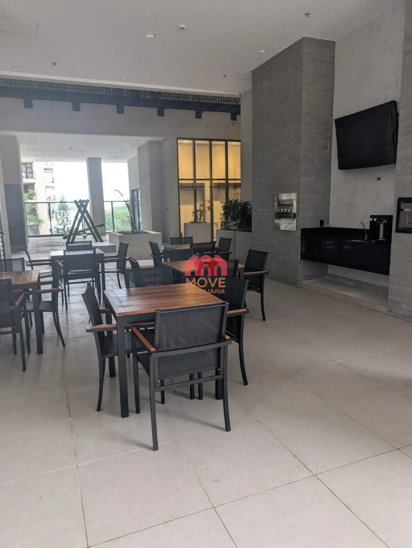 2-bedroom apartment in a building with a pool — photo 37