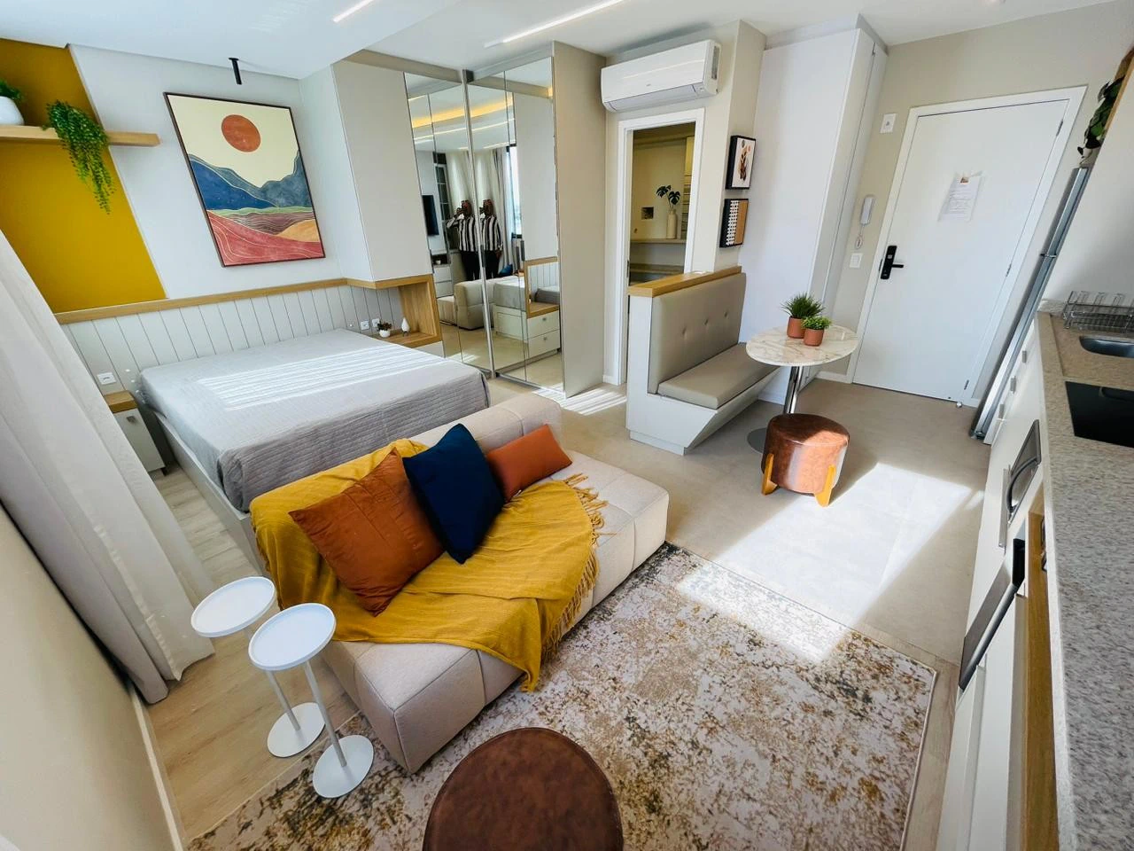 Rental apartment with 1 bedroom, open-plan kitchen — photo 3