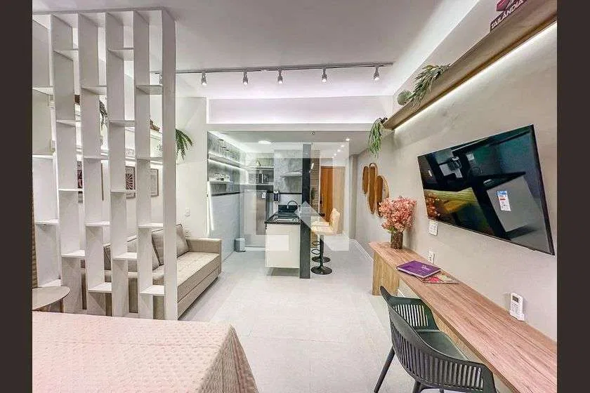 Apartamento mobiliado de 1 quarto com cozinha integrada — photo 10