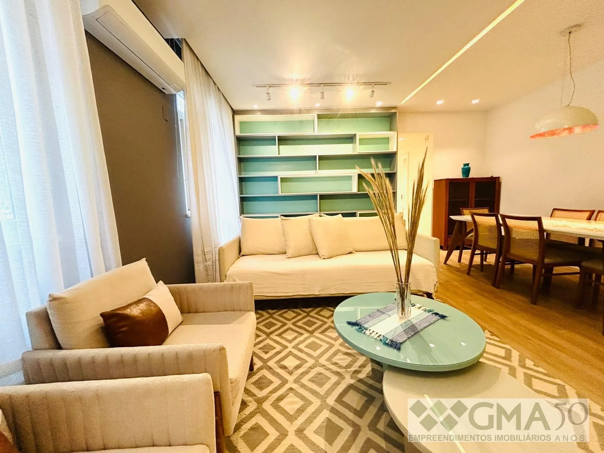 Furnished 110 m² apartment with 3 bedrooms and 1 parking spot — photo 29