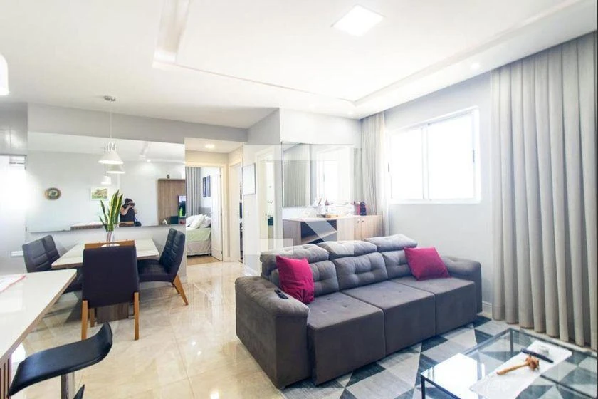 2-bedroom apartment with open-plan kitchen and 69 m² — photo 8