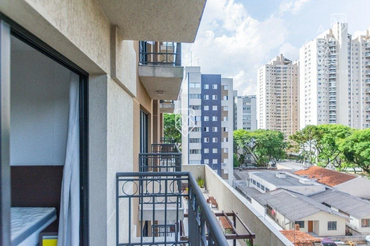 Apartamento mobiliado, 33 m², com varanda envidraçada — photo 64
