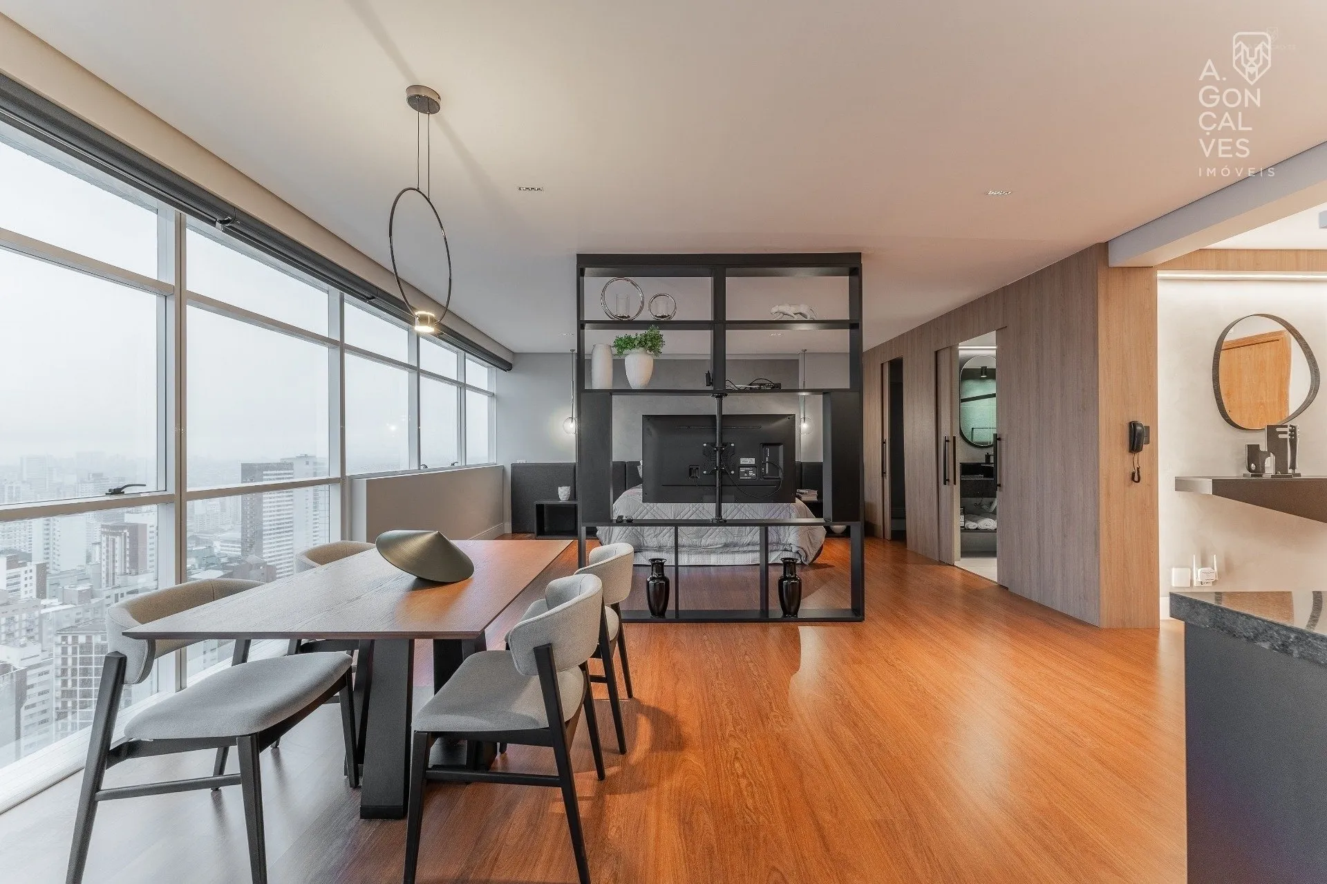 Furnished 73 m² studio with 1 bedroom and 1 bathroom — photo 12