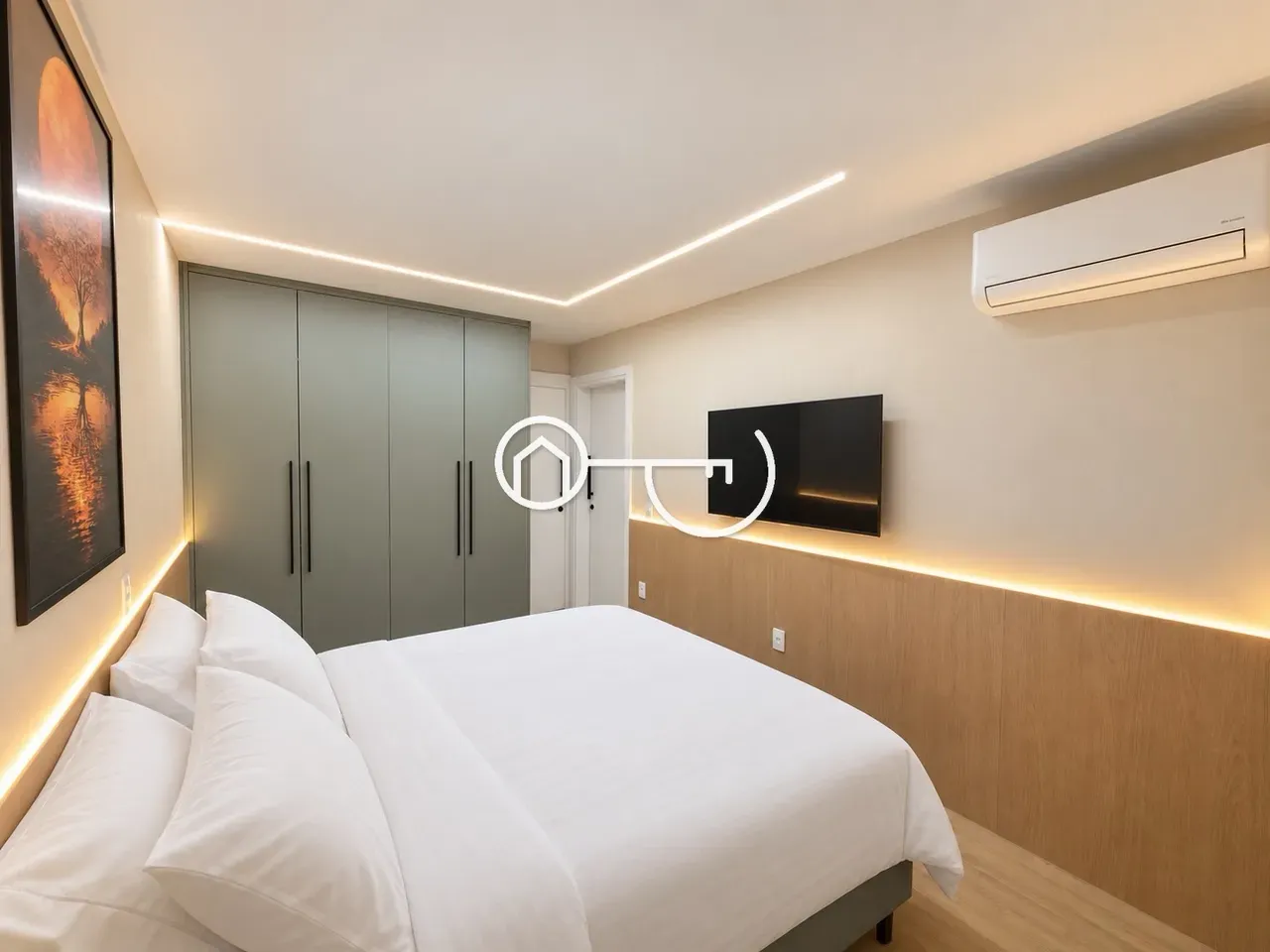 Furnished apartment, 93 m², with a mountain view — photo 18