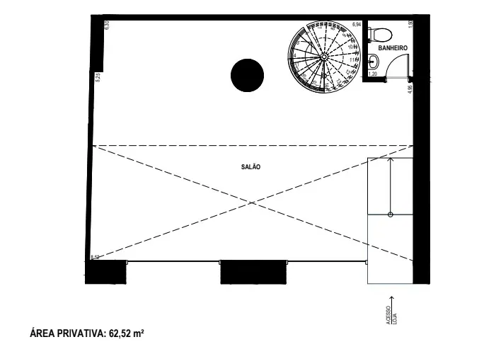 Studio, 37 m², com máquina de lavar — photo 6