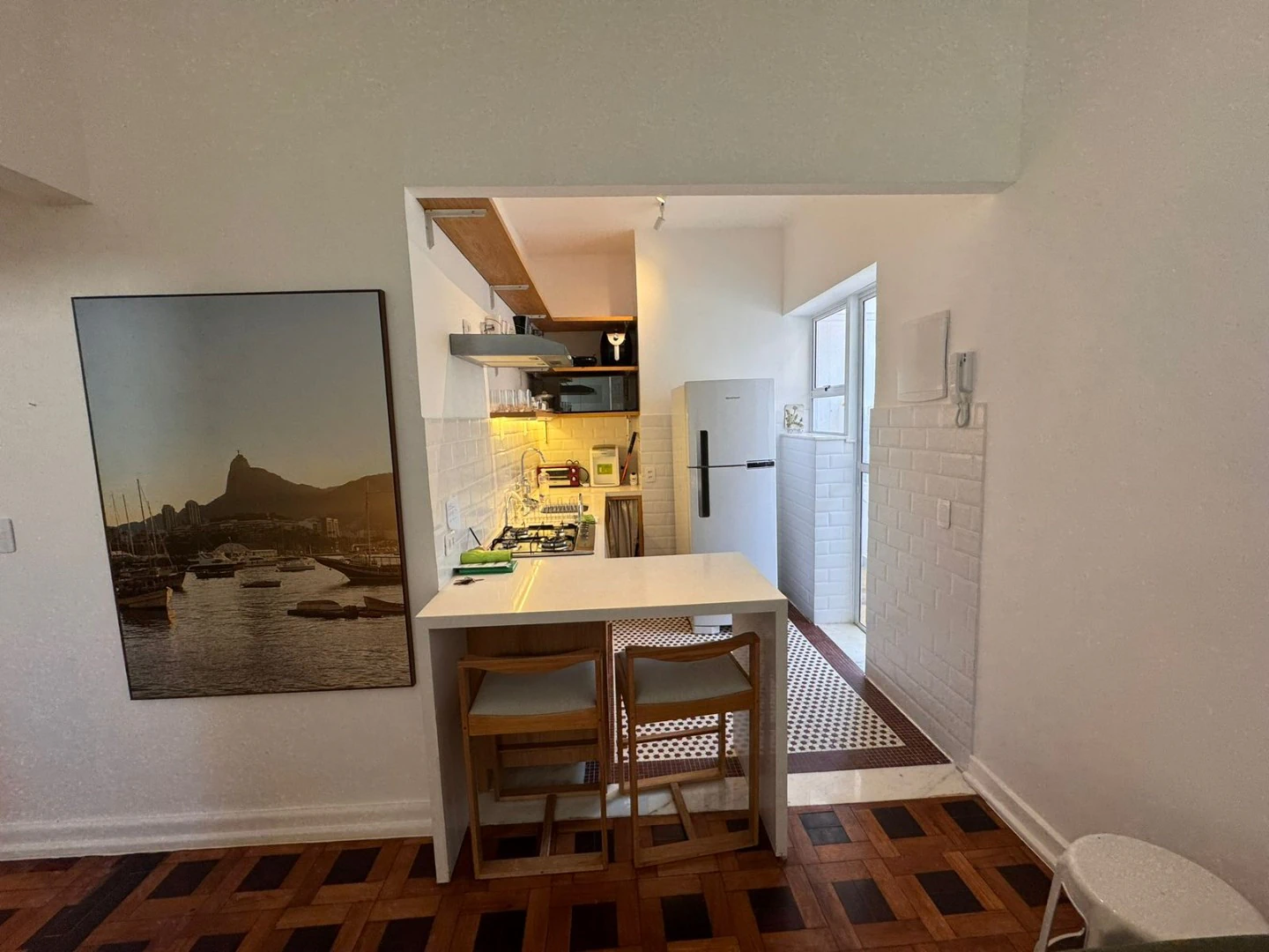 Furnished 70 m² apartment with open gas kitchen — photo 7