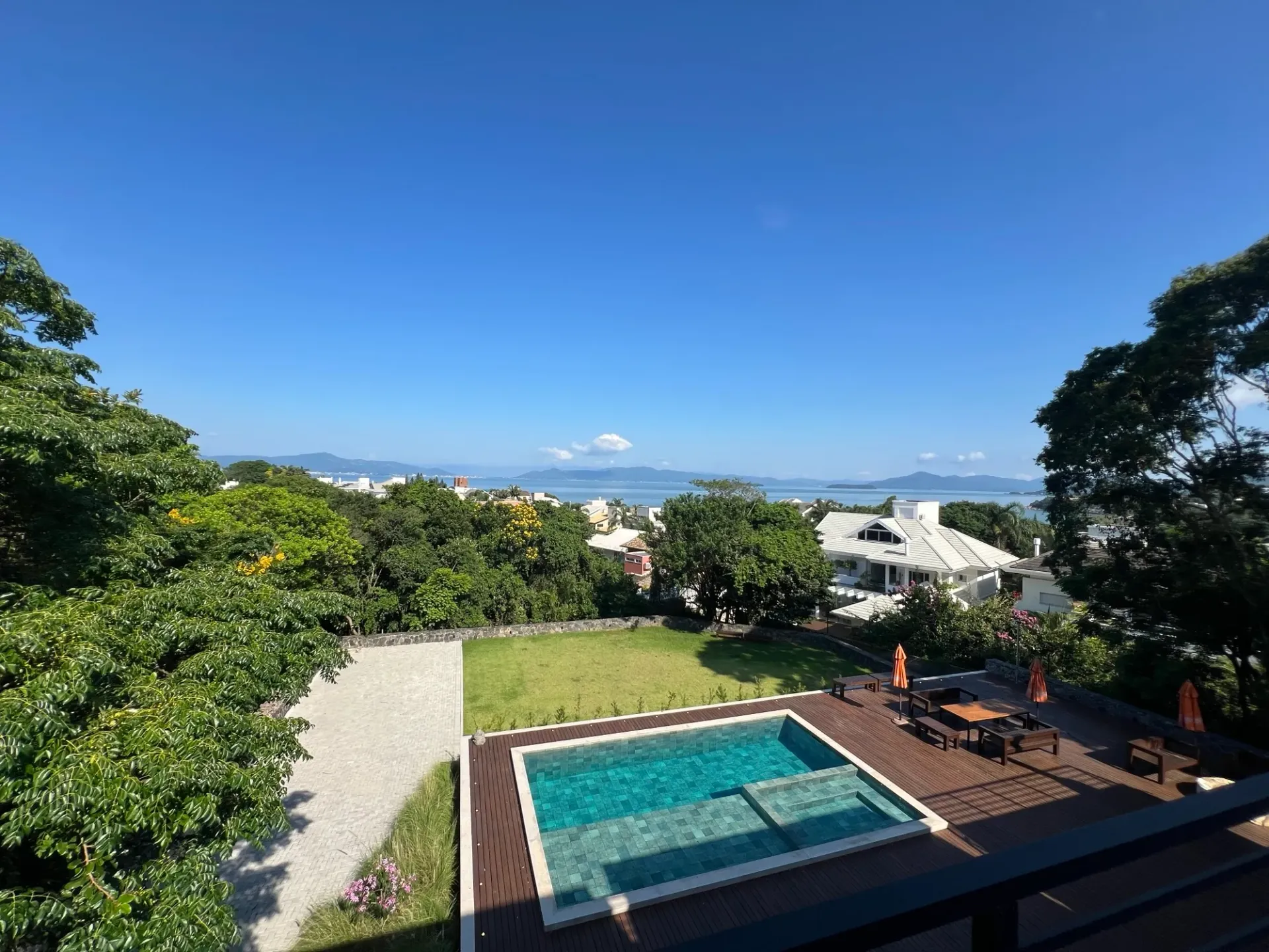 Gated condo house with 6 en-suite bedrooms and 7 baths