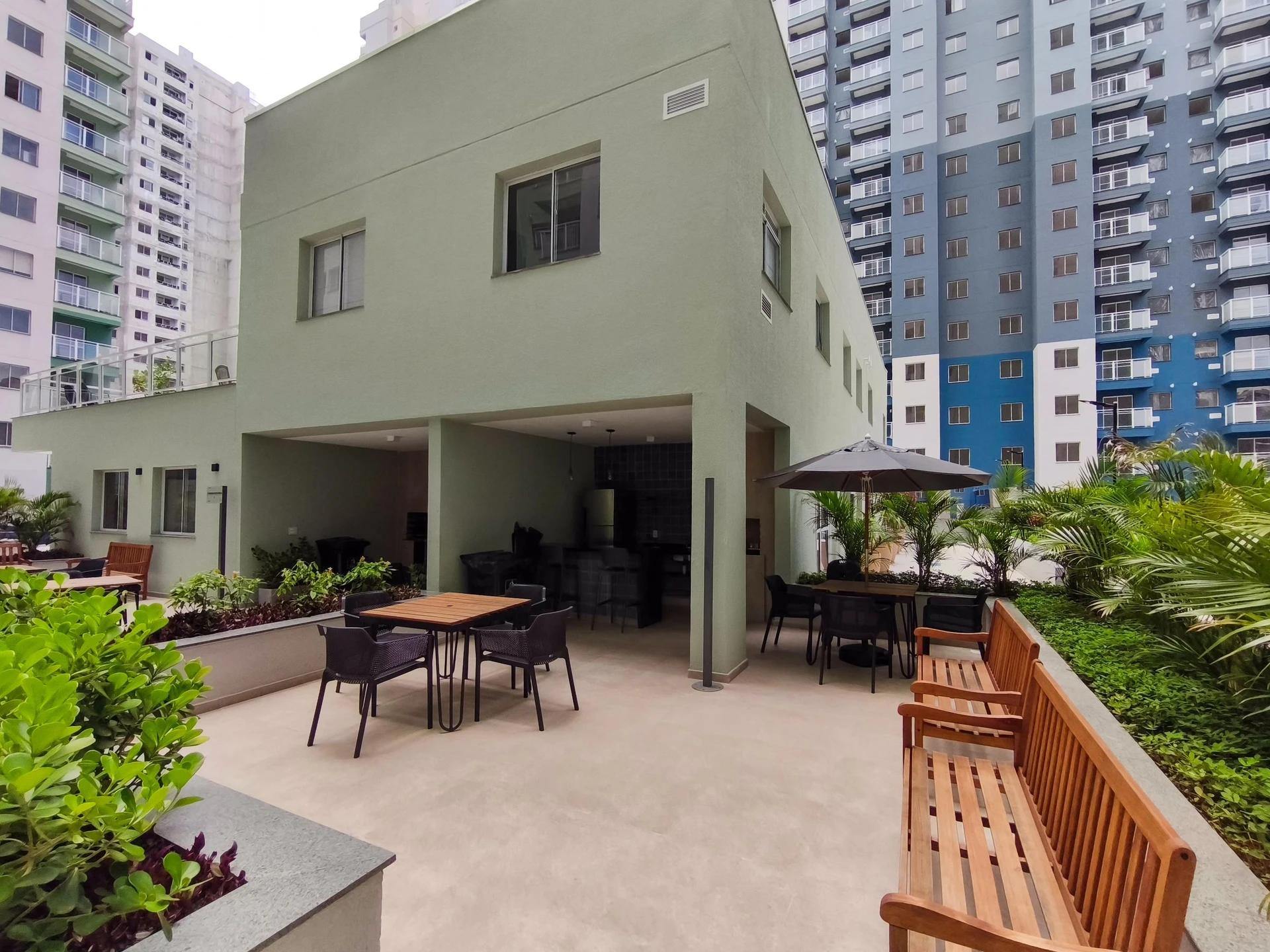 Apartamento mobiliado de 2 quartos em condomínio com sauna — photo 64