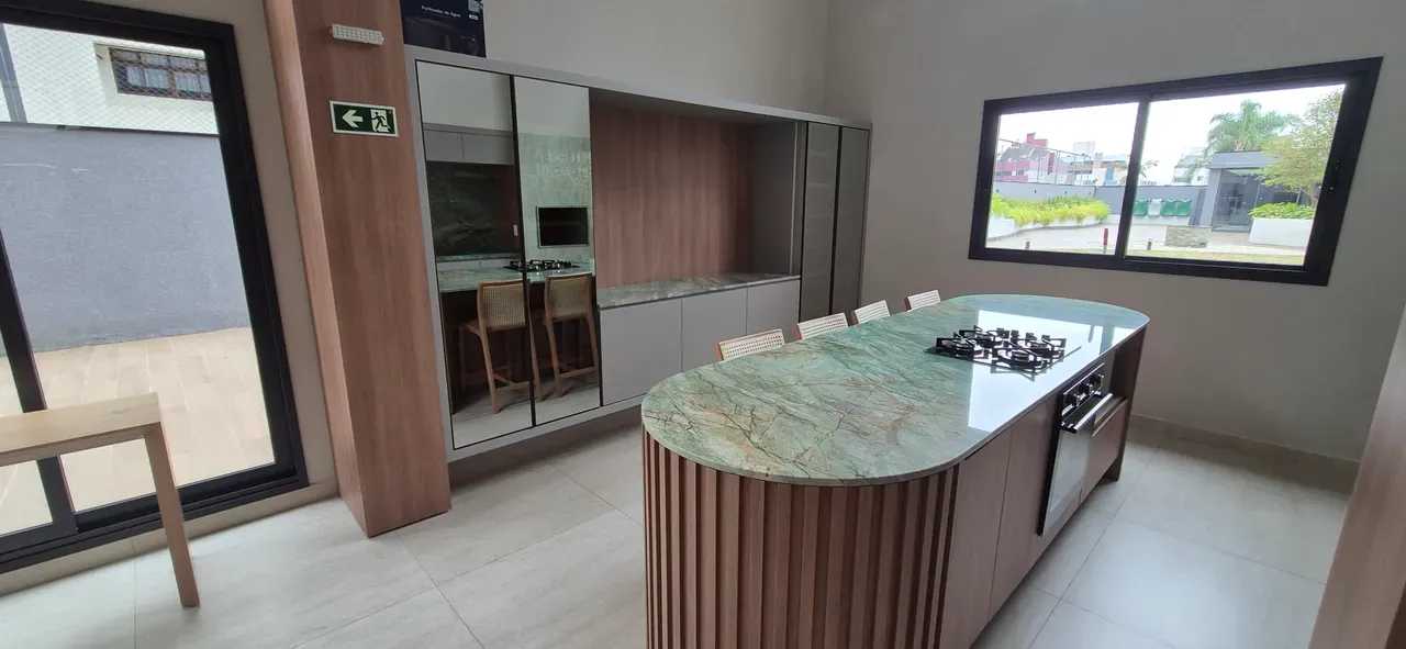 Furnished apartment with a gas open-plan kitchen — photo 10