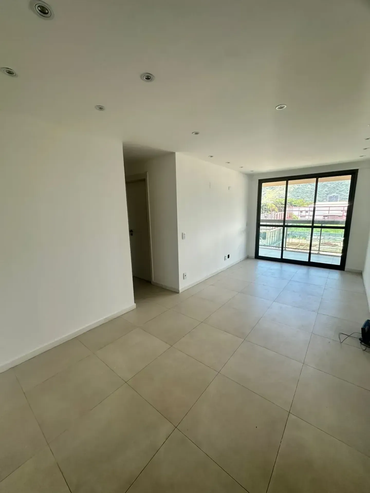 2-bedroom apartment in a building with a gym