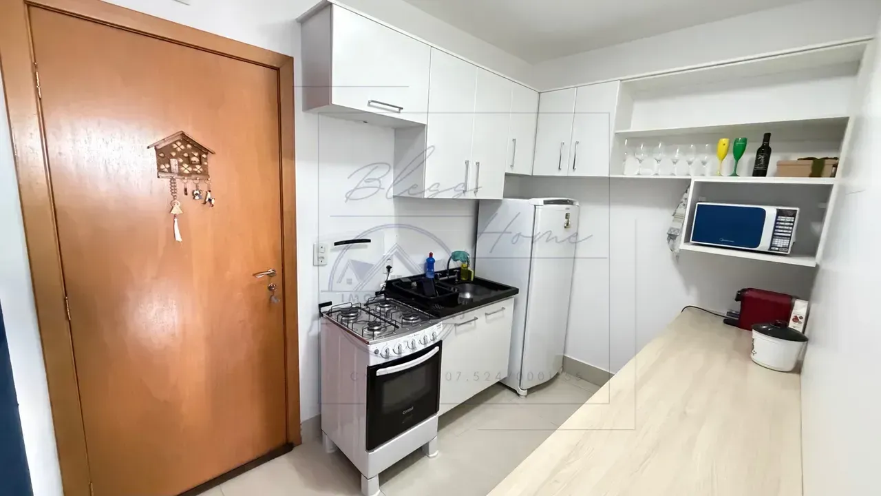 Furnished 1-bedroom apartment with balcony and gas stove — photo 2
