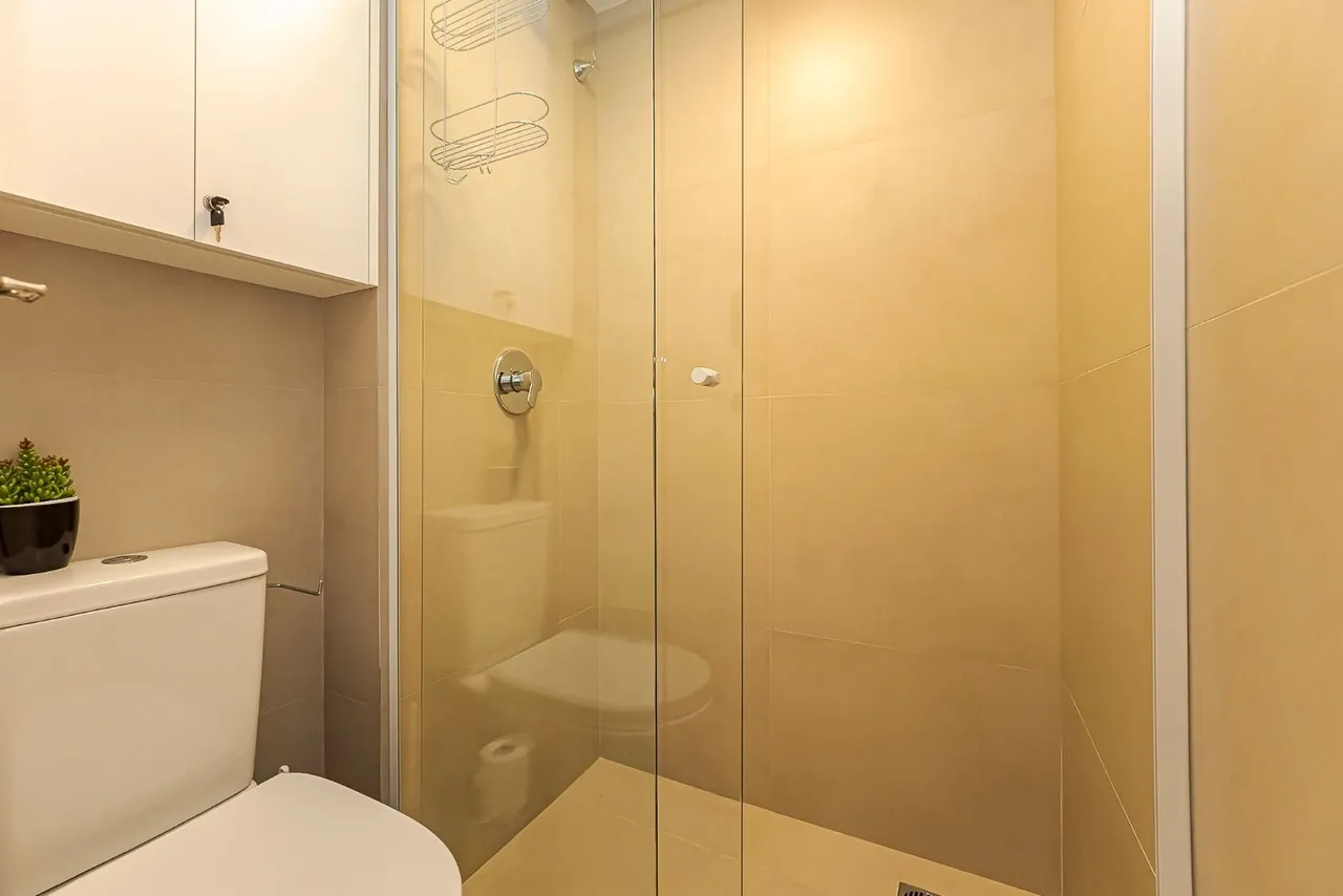 Furnished 39 m² studio with private BBQ area — photo 13