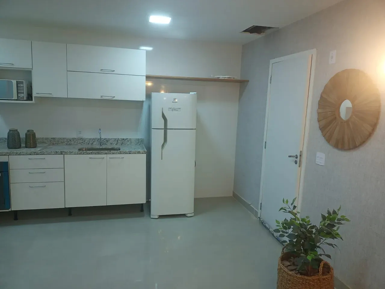 Apartamento de 1 quarto com cozinha integrada e vaga — photo 9