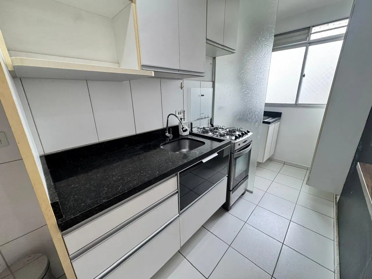 2-bedroom apartment with a washing machine in Curitiba — photo 3
