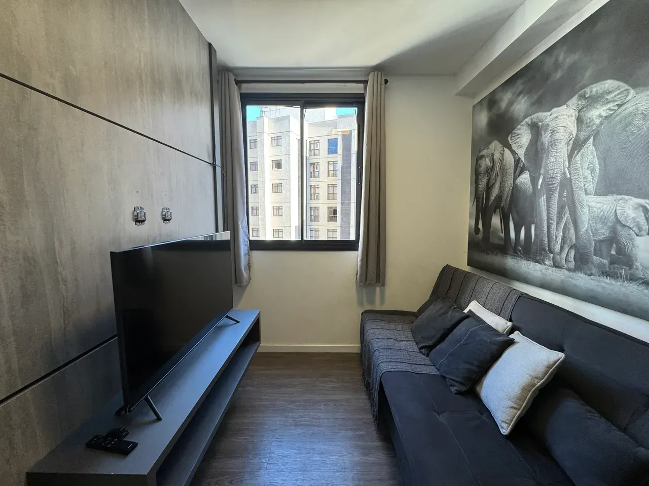 Apartamento mobiliado de 1 quarto com 1 vaga e terraço — photo 14