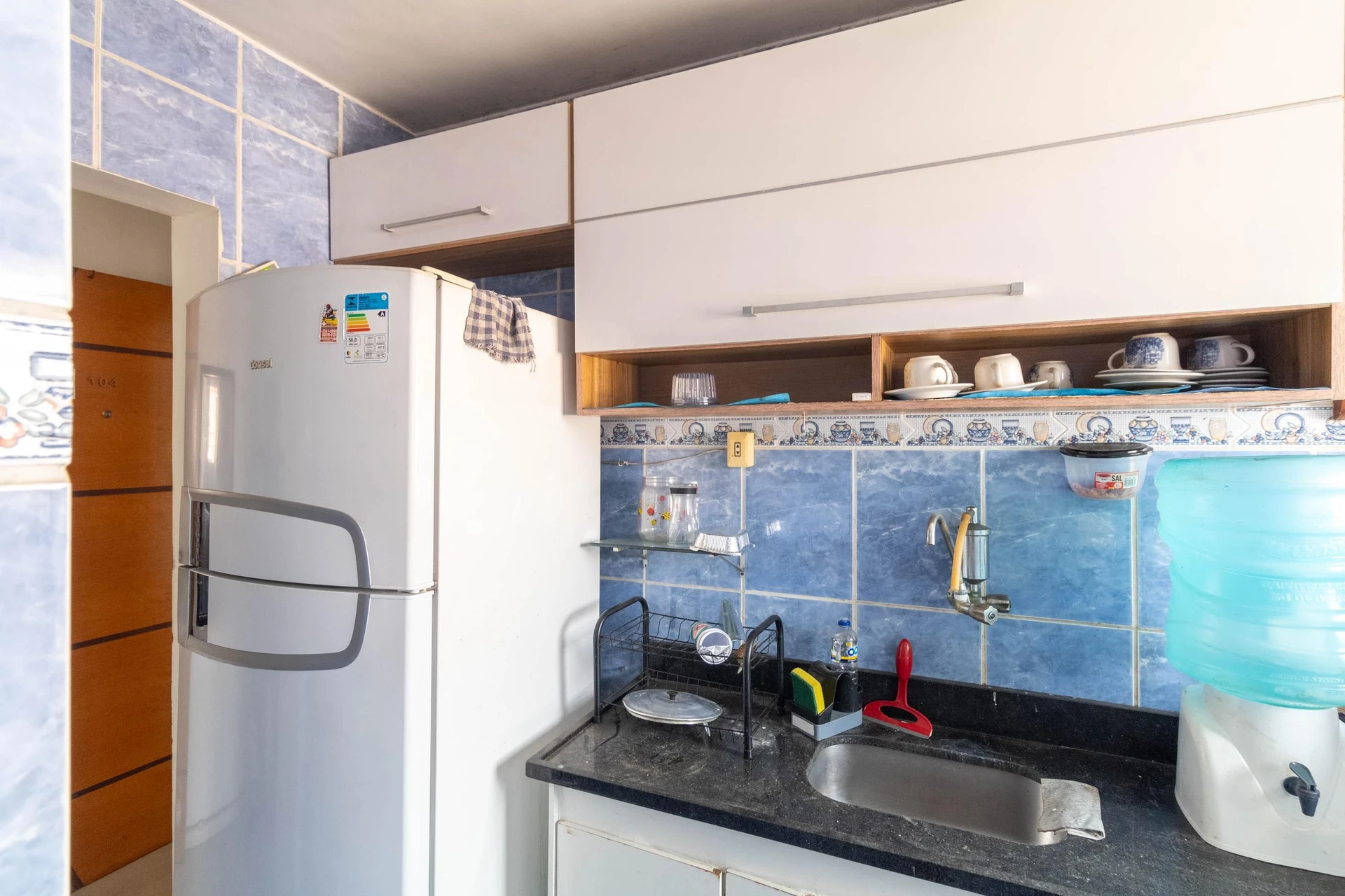 Furnished apartment, 90 m², with a washing machine — photo 25