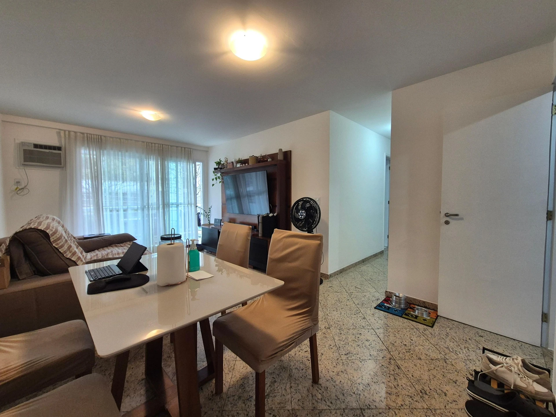 Furnished apartment, 78 m², with a washing machine — photo 26