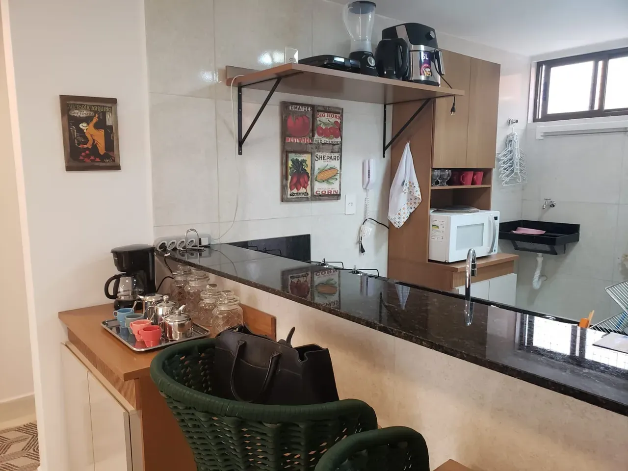 Home office in a 2-bedroom apartment, 56 m² — photo 10