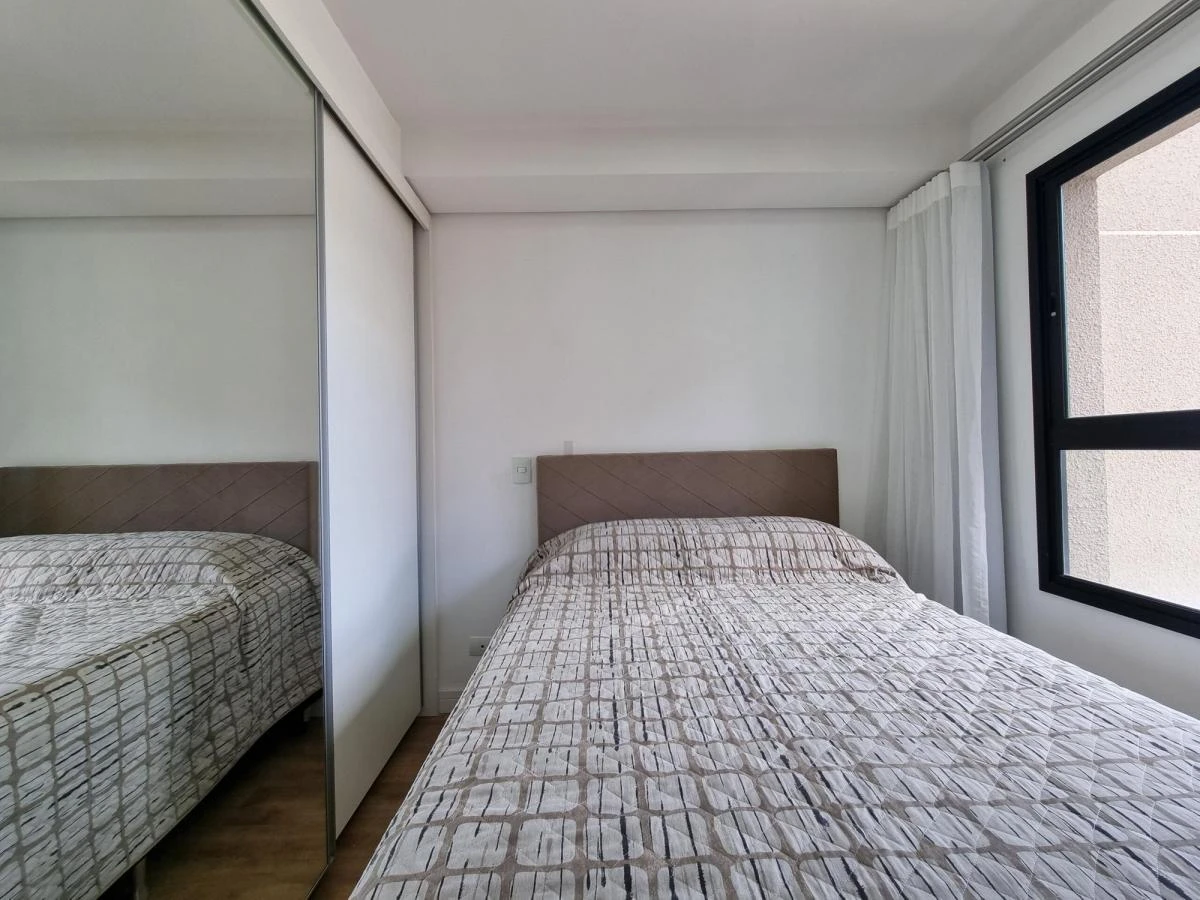 One-bedroom apartment with a dryer in Curitiba — photo 4