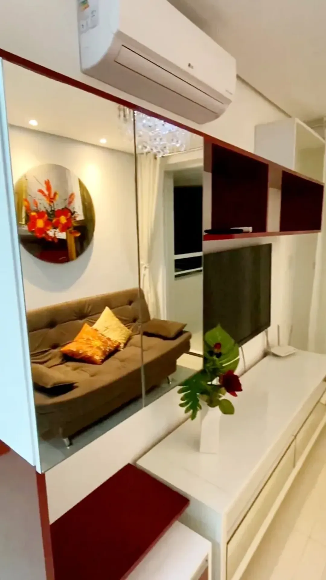 Apartamento mobiliado de 1 quarto em condomínio com academia — photo 14