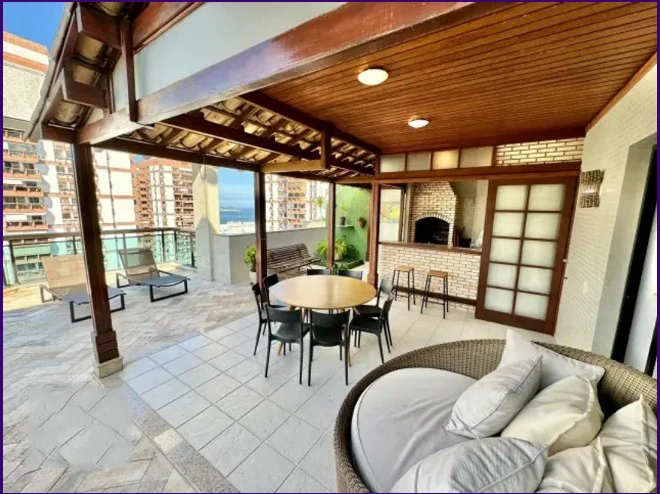 Furnished 290 m² apartment with a balcony grill — photo 24
