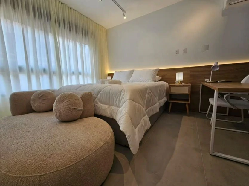 Furnished 35 m² studio with covered parking space — photo 15