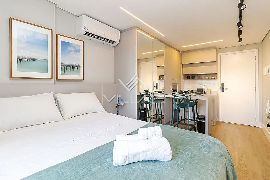Furnished studio 28 m² with 1 bedroom and 1 bathroom — photo 16