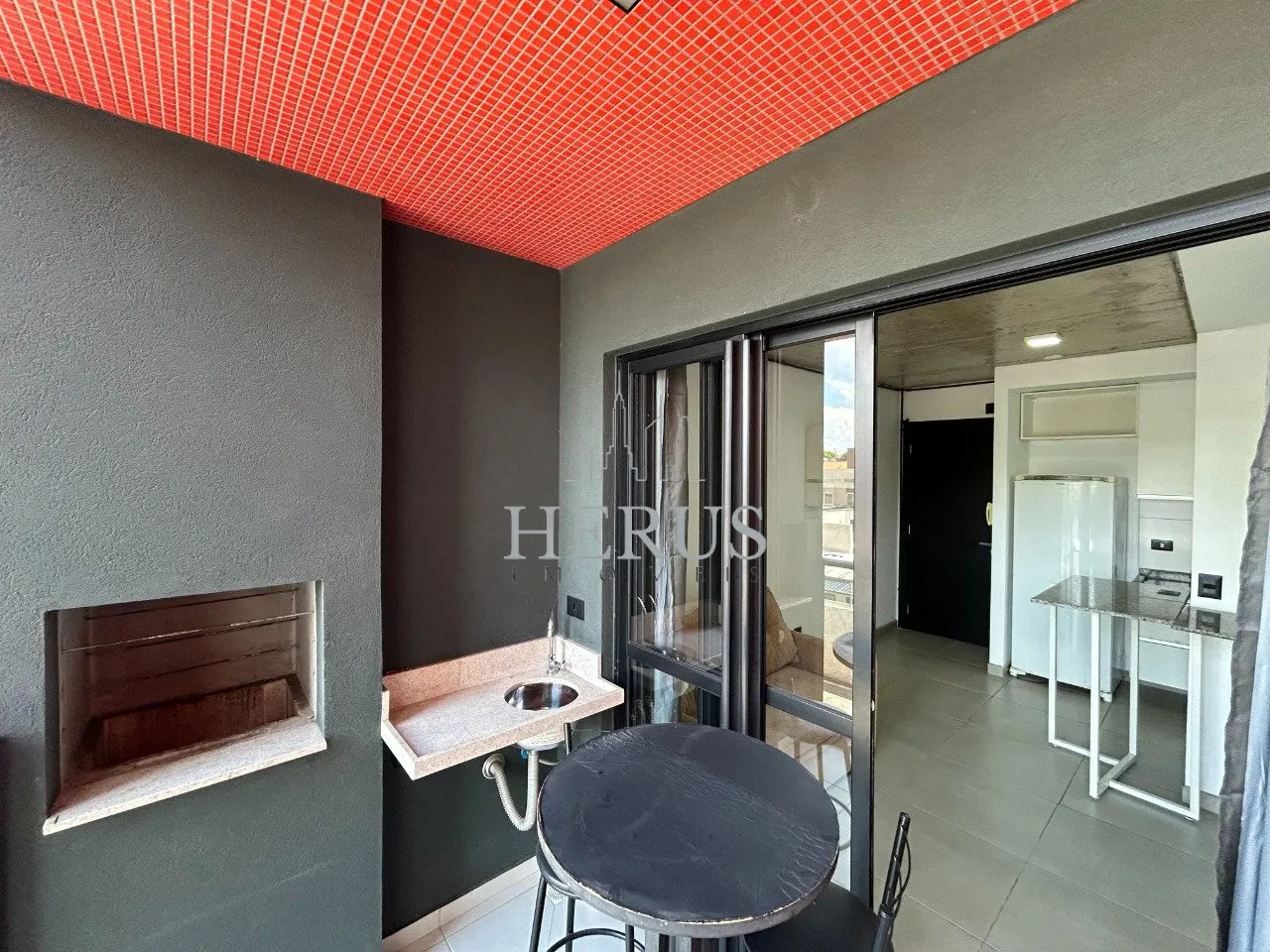 1-bedroom apartment with open-plan kitchen and 42 m² — photo 8