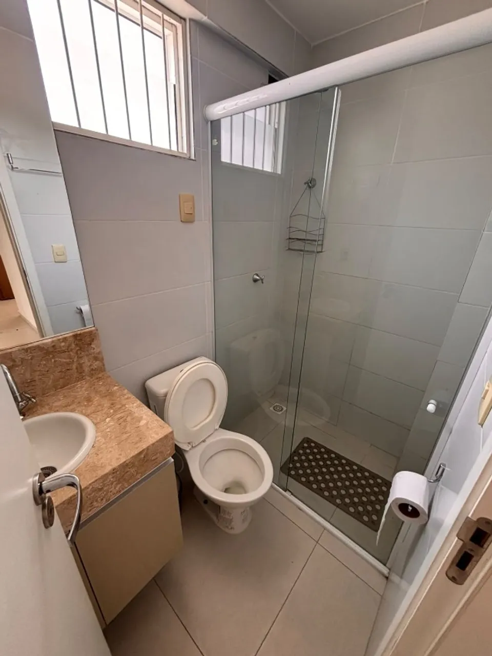 2-bedroom apartment in a building with a pool