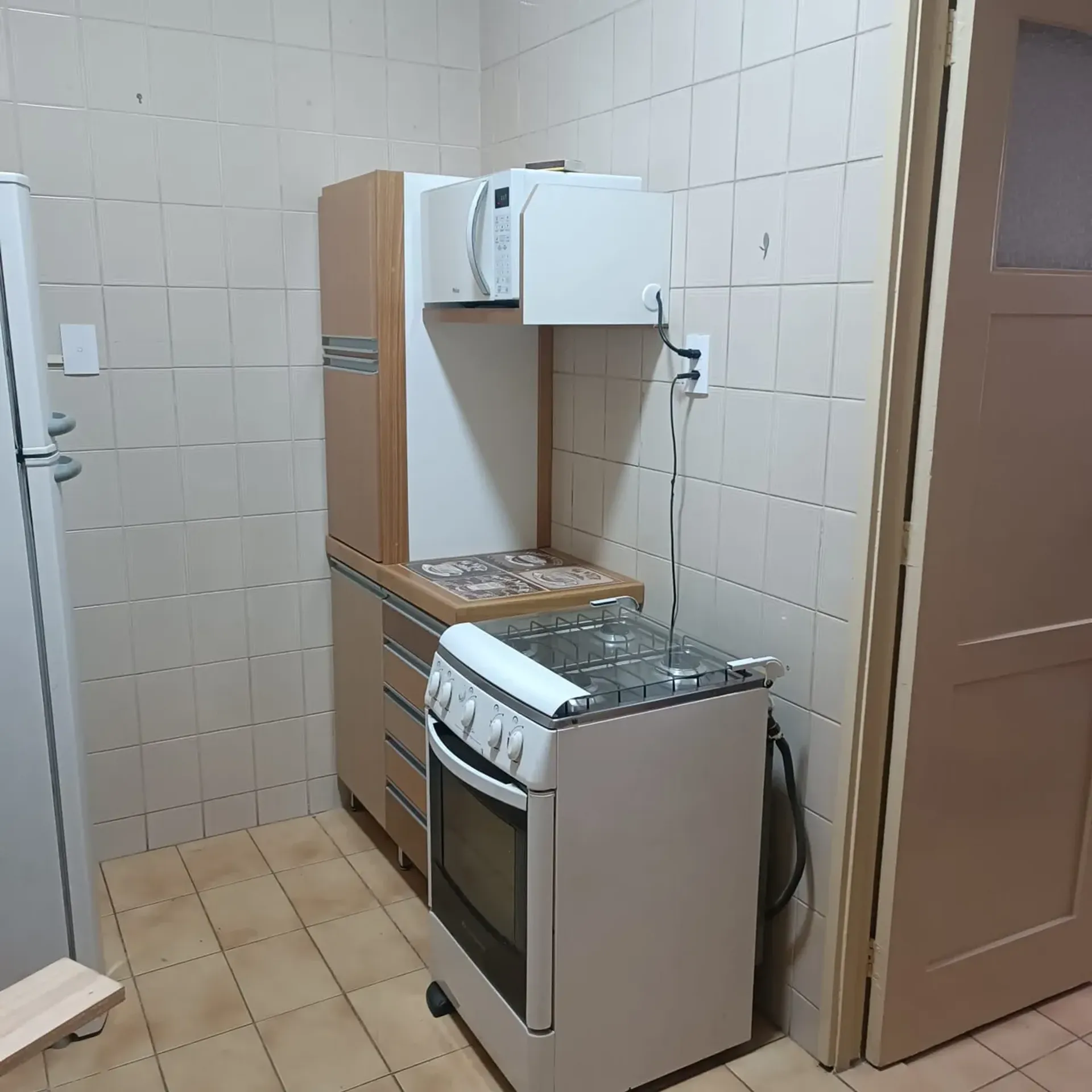 Furnished apartment, 40 m², with a glass-enclosed balcony