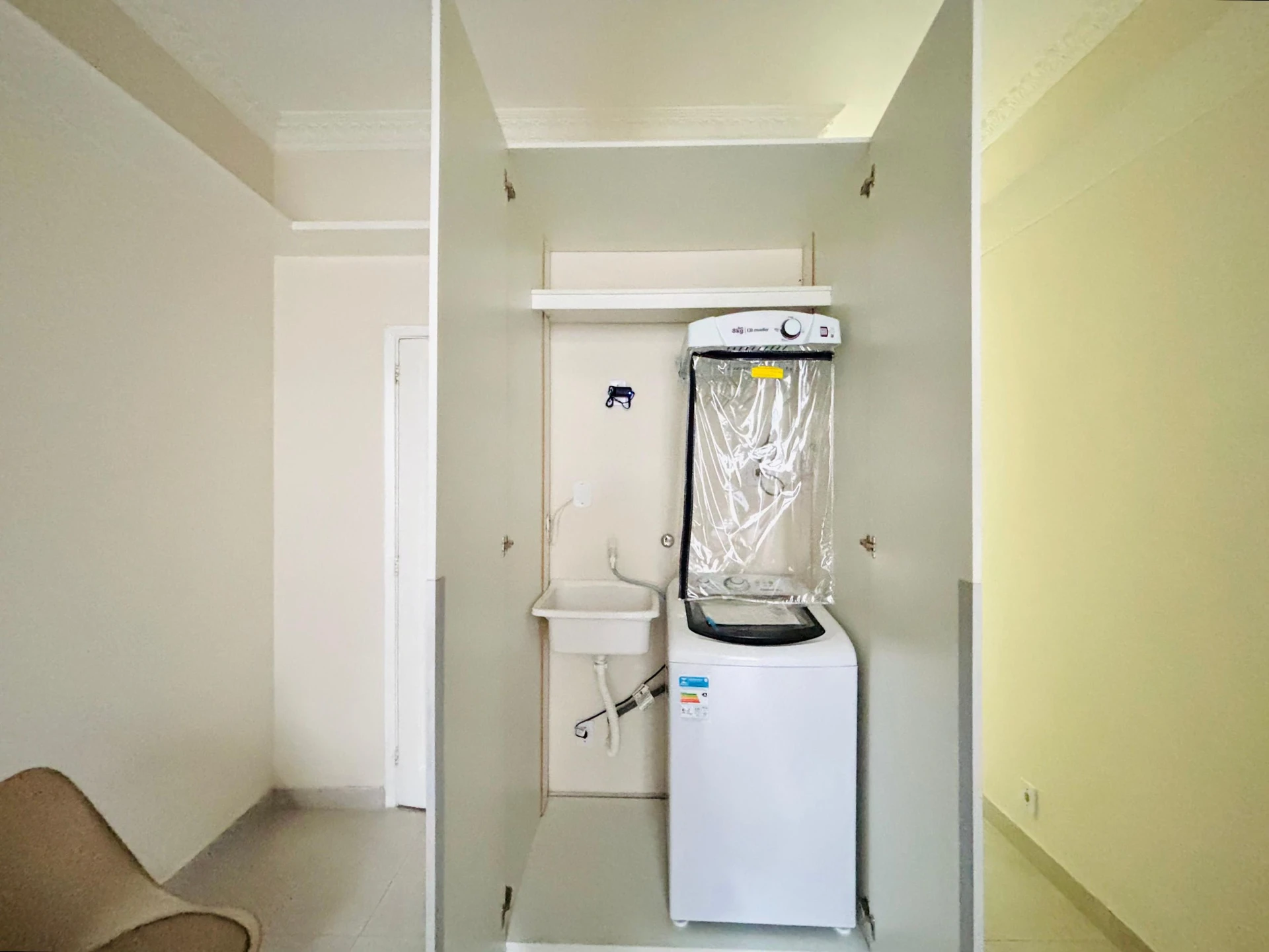 Furnished apartment, 30 m², with a washing machine — photo 7