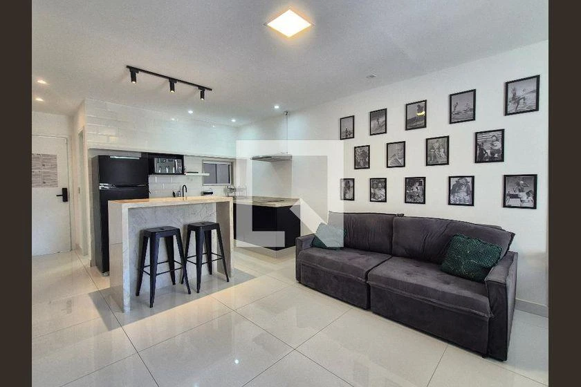 Furnished 45 m² studio with 1 bedroom and balcony — photo 15