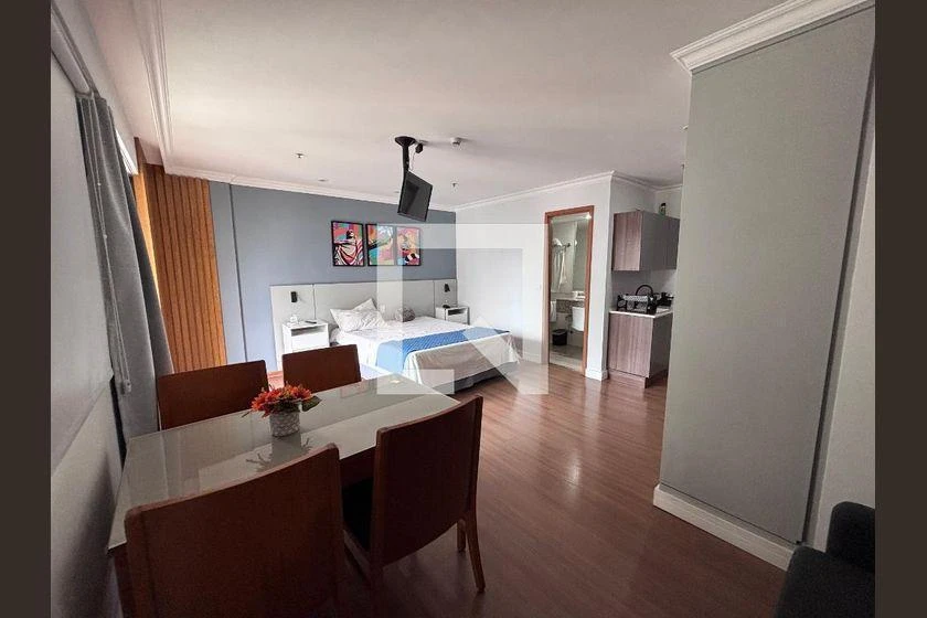 Apartamento mobiliado de 35 m² com 1 quarto e varanda — photo 11