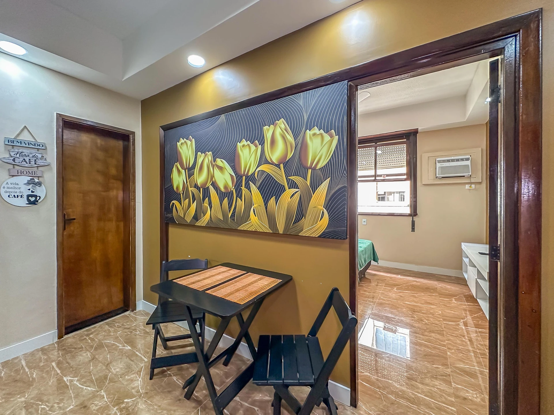 Home office in a one-bedroom apartment, 37 m² — photo 8